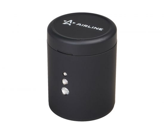 Пепельница в подстаканник с автоматической подсветкой AIRLINE черный ADAC004 