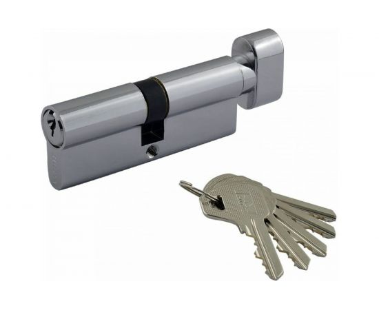 Цилиндровый механизм НОРА-М ЛУВ-80 40-40 хром Х 5341 