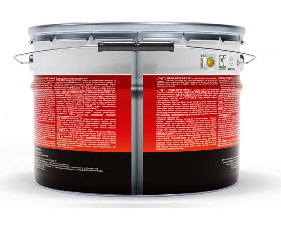 Краска для потолков SUPER WHITE E1 база А 9 л Россия PARADE Лк-00008438 – изображение 2