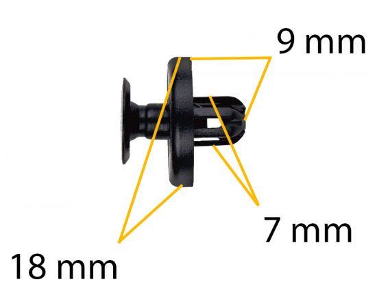 Автокрепеж для Lexus/Toyota 10 шт 9046710183, 88970767, 909130043 КрепАвто 0874 – изображение 2