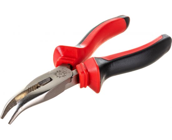 Плоскогубцы TLX 160 мм комбин. с декор. ручками удл. отогнут. губки JS21004-6 66369 – изображение 2