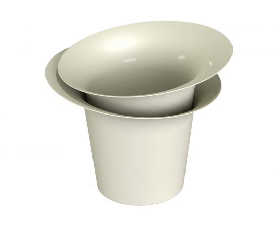 Цветочный горшок АКИБИ МОДЕРН 1 л, красный ПИ-26-8ТХ 