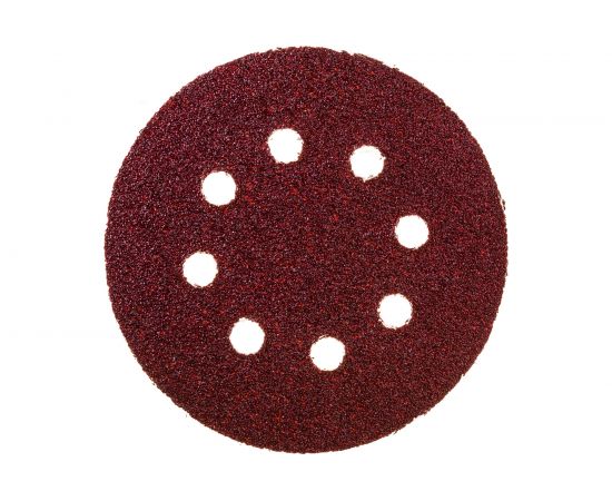 Круг шлифовальный на липкой основе (25 шт; 125 мм; Р40) ПРАКТИКА 034-168 
