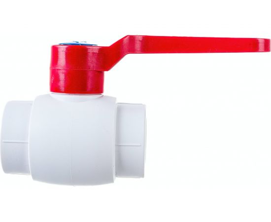 Кран шаровой Blue Ocean полипропиленовый (шар - PPSU) для агрессивных сред - 32 PPRF/BV/PPR/HW-2(W)-32 