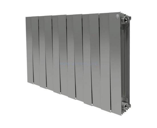 Радиатор Royal Thermo PIANOFORTE 500/Silver Satin - 12 секций 