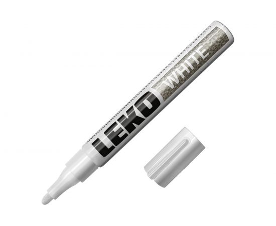 Белый строительный маркер-краска LEKON 011904 