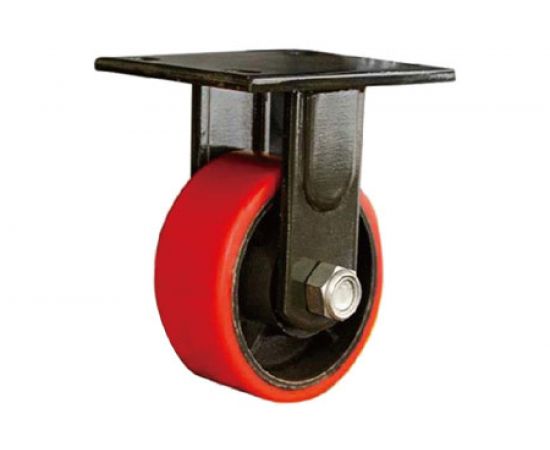 Колесо сверхбольшегрузное полиуретановое неповоротное FHp 80 (200 мм; 2000 кг) А5 1001630 