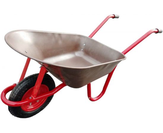 Строительная тачка LWI 110 л, 180 кг, цельная рама LWI110Ц – изображение 2