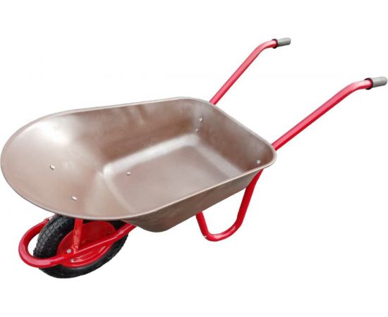 Строительная тачка LWI 110 л, 180 кг, цельная рама LWI110Ц – изображение 3