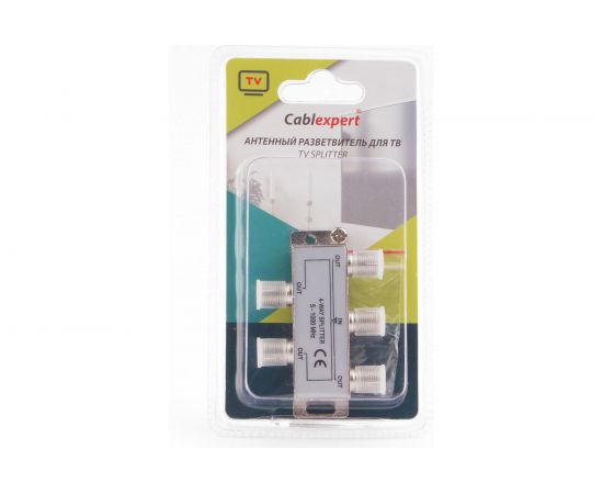 Профессиональный ТВ сплиттер Cablexpert на 4 телевизора, 5-1000MHZ AS-TV-04 – изображение 3