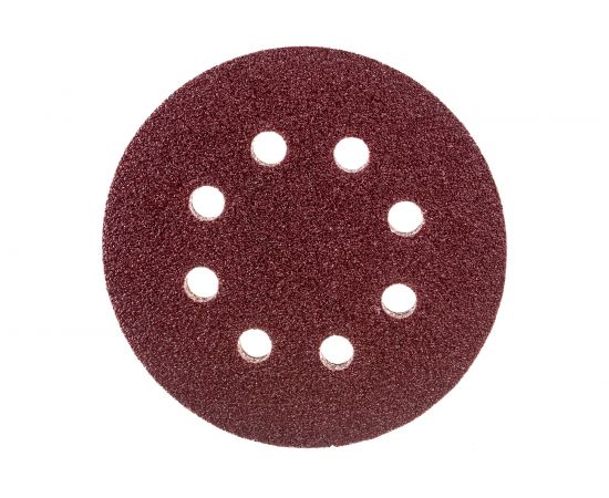 Круги шлифовальные 5 шт. (125 мм; Р40; 8 отверстий) FIT IT 39662 – изображение 3