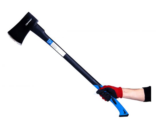 Кованый топор 2025г, на фибергласовой ручке L=900мм UNITRAUM UN-GRA2025 – изображение 3