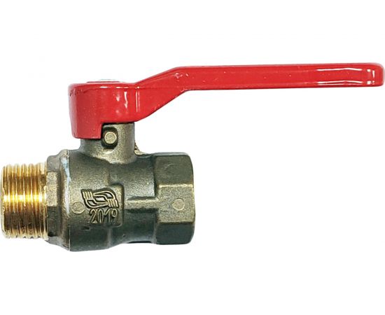 Кран шаровой муфтовый латунный НЗГА КШ-15 Вода ВхН р 00-00000413 – изображение 4