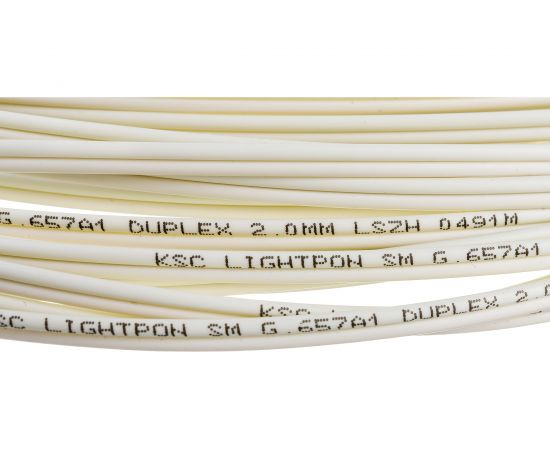 Оптический патч-корд TopLAN, дуплексный, LC/UPC-LC/UPC, SM, 15 м DPC-TOP-657A1-LC/U-LC/U-15 – изображение 4