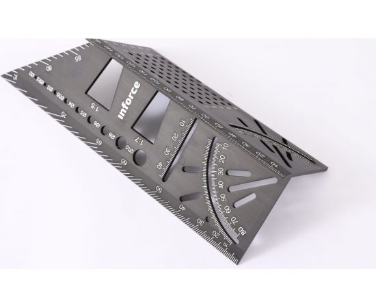 Многофункциональный разметочный угольник Inforce 150 мм 06-11-81 – изображение 5