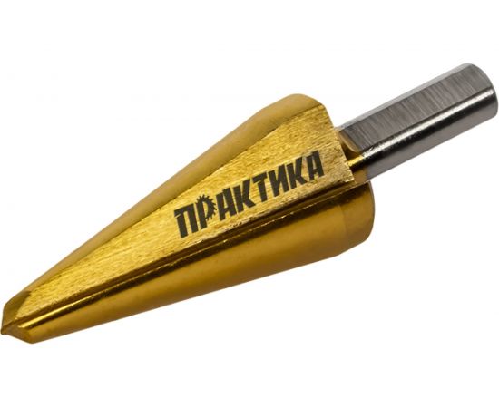 Сверло по металлу конусное 6-20 мм TIN ПРОФИ ПРАКТИКА 798-300 – изображение 5