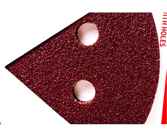 Круги шлифовальные 5 шт. (125 мм; Р40; 8 отверстий) FIT IT 39662 – изображение 7