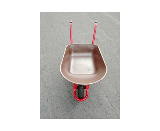 Строительная тачка LWI 110 л, 180 кг, цельная рама LWI110Ц – изображение 7