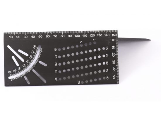 Многофункциональный разметочный угольник Inforce 150 мм 06-11-81 – изображение 8