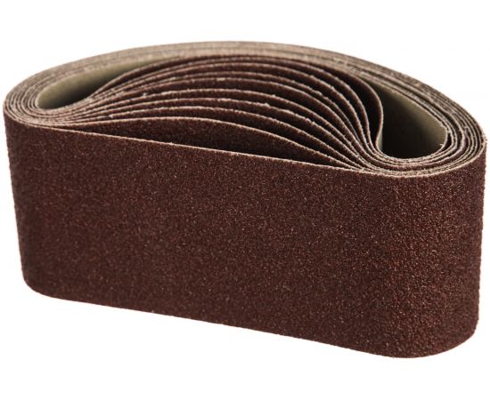 Шлифовальные ленты ЛБ 75х457 мм, А40, 14А, 10 шт. Tsunami D76107545714040 