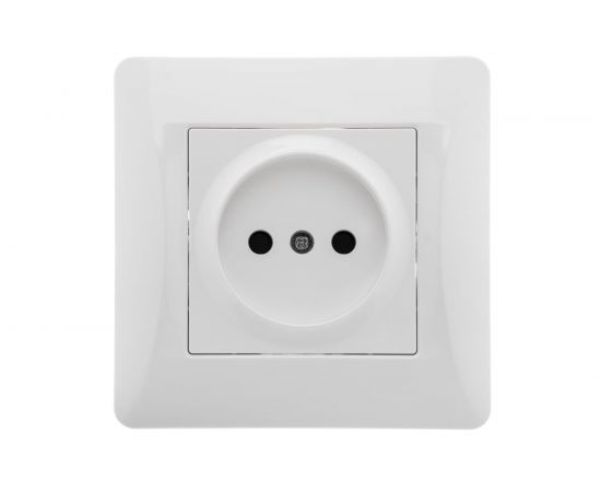 Розетка GUSI ELECTRIC Ugra без БЗК, с ЗП, СУ, 16А, 250В, белый С11Р2-001-СБ 