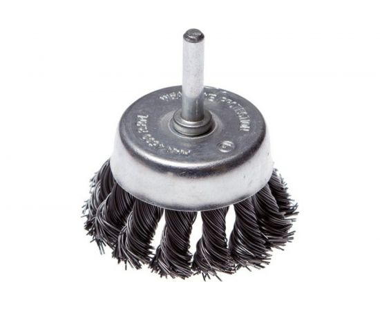 Щетка-крацовка со шпилькой для дрели, 65 мм РемоКолор 45-2-506 