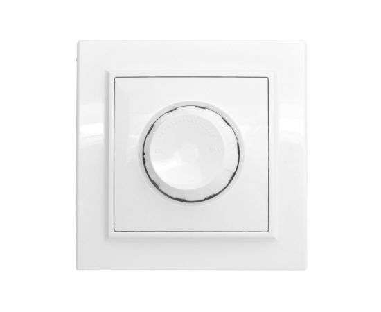 Светорегулятор EKF Минск, СП 600W 220В белый Basic ERD06-101-10 