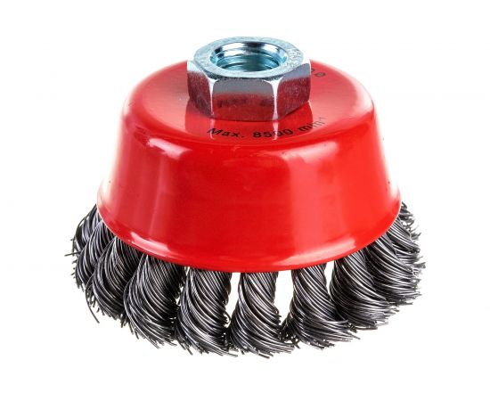 Щетка-крацовка чашечная для УШМ (80 мм, М14) MIRAX 35104-080 