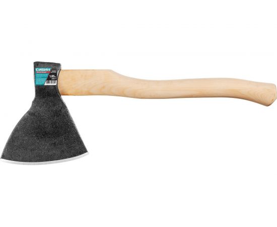 Кованый топор с округлым лезвием СИБИН Мясорубный 570 мм 20671 – изображение 2
