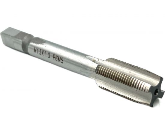 Машинно-ручной метчик TORNERI М13х1 Р6М5 для сквозных отверстий 035289 – изображение 2