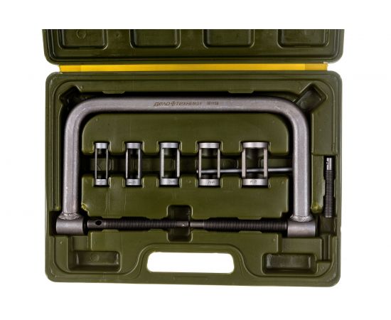 Струбцинный рассухариватель Дело Техники с насадками, в кейсе, 16, 19, 23, 25, 30 мм 10/ 801150 – изображение 2