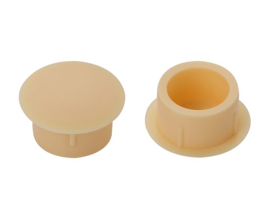 Заглушка для дв. коробок ЕВРОПАРТНЕР D12 бежевая 45 шт. 16 6864 2 – изображение 2