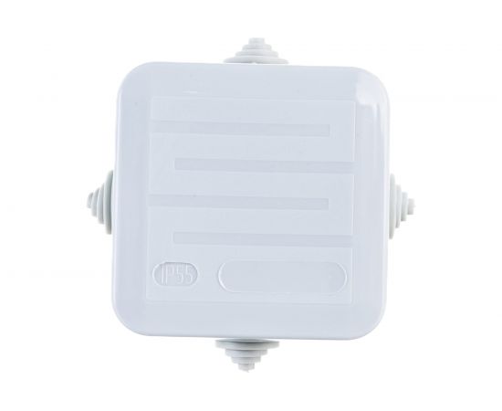 Распаячная коробка ЭРА KORz-70-70-40-4gv открытой установки 70x70x40мм Б0055758 – изображение 2