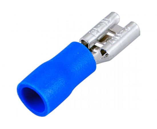 Клемма REXANT плоская изолированная гнездо 5.6 мм 1.5-2.5 кв.мм /РПИм 2-5 08-0432 – изображение 2