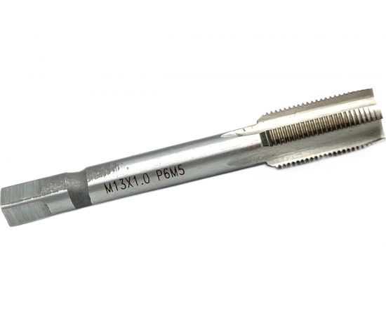 Машинно-ручной метчик TORNERI М13х1 Р6М5 для сквозных отверстий 035289 – изображение 3