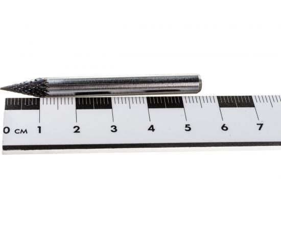 Борфреза твердосплавная (6x6x13x58 мм; тип M-Конус с точкой) Профоснастка №535 861060613580 – изображение 3