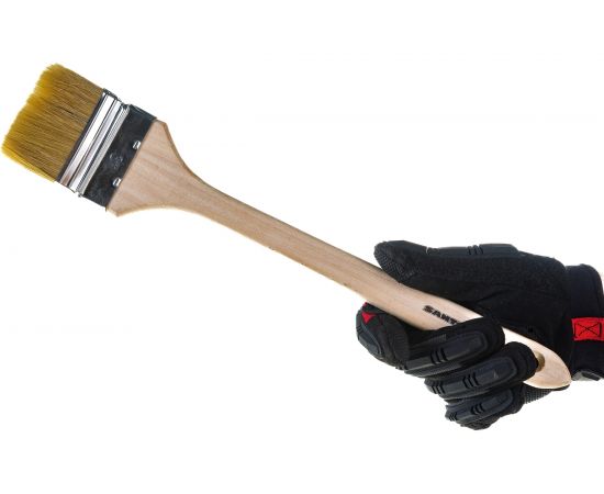 Радиаторная кисть SANTOOL 3 с деревянной ручкой 010140-012-030 – изображение 3