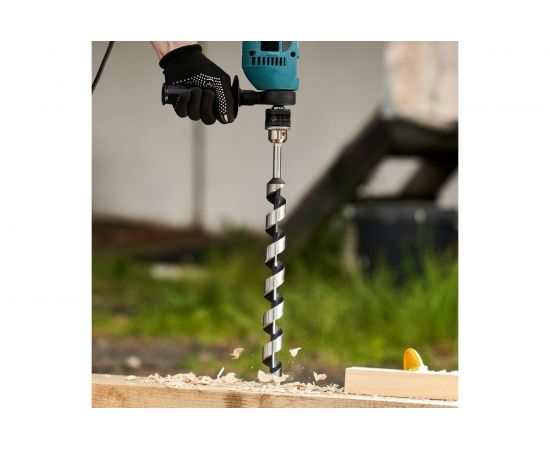 Сверло винтовое по дереву (40x460 мм; шестигранный хвостовик) KRANZ KR-91-0730 – изображение 4