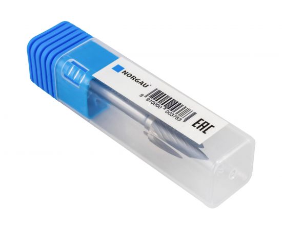 Борфреза твердосплавная форма G (3х14 мм; хвостовик 3 мм) NORGAU 077135233 – изображение 4