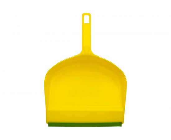Набор Palisad Home совок с кромкой 330x225 мм и щетка-сметка 285 мм, желтый 933125 – изображение 4