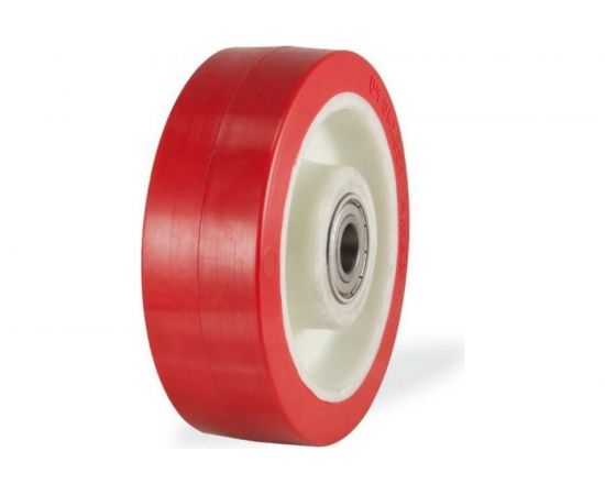 Колесо полиамидное с полиуретановой шинкой KAMA 150x45-PUR 