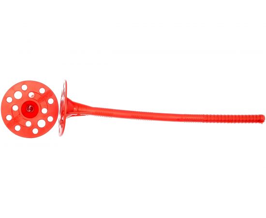 Дюбель для теплоизоляции с металлическим гвоздём с термоголовкой 10х220, 200шт Tech-Krep 130101 