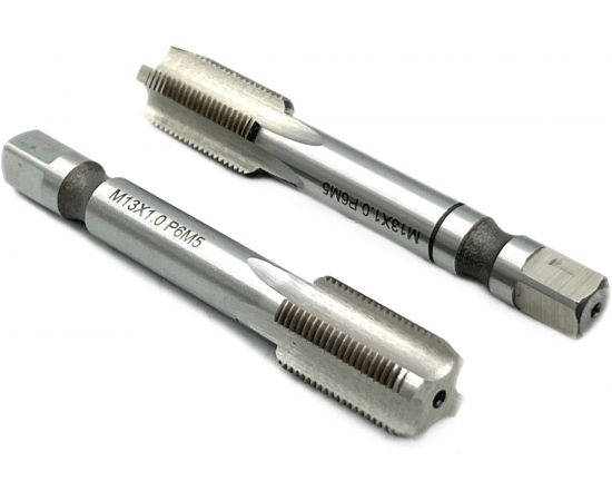 Машинно-ручной метчик TORNERI М13х1 комплект из 2-х штук Р6М5 027128 