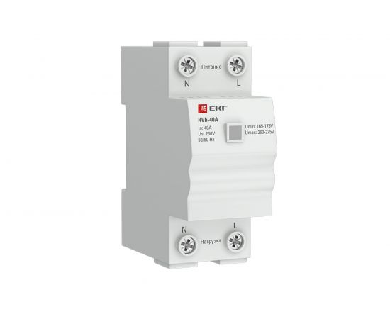 Реле напряжения EKF Basic RVb-40A rvb-40a 