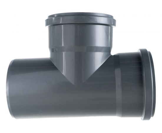Канализационный тройник АТЛАС ПЛАСТ 90 градусов DN 110 SPCT90110110 