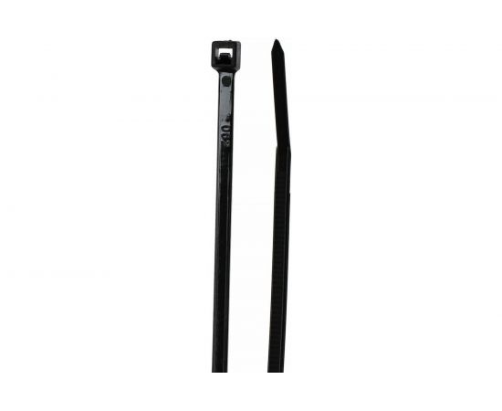 Стяжка Telecom нейлон 2.5х100мм, черная 100шт TIE2.5X100MM-B 