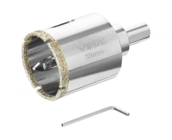 Коронка алмазная по керамике 38 мм VIRA 559505 