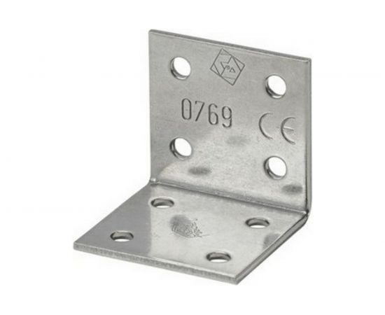 Крепежный уголок VORMANN 40х40х40х2 мм, нержавеющая сталь 070904000RF 