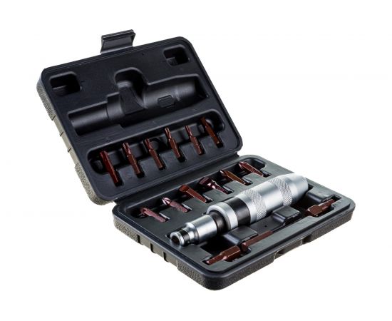 Ударная отвертка ROCKFORCE с набором вставок 17 предметов RF-5171 