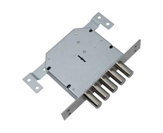 Врезной замок ГАРДИАН 2001Т-4кл. ЗК 202Н п\к вертикальный привод и бронепластина 27016 